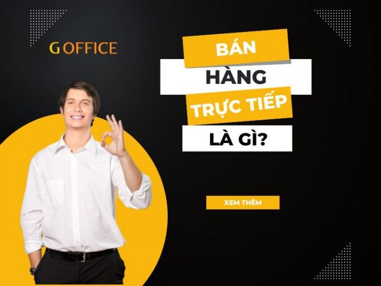 Bán hàng trực tiếp là gì