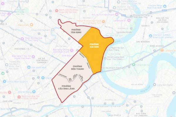 Giá thuê coworking space phường Tân Định mới nhất