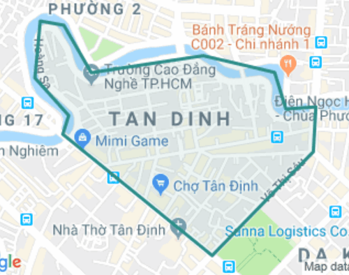 Top coworking space Phường Tân Định (Quận 1) trọn gói